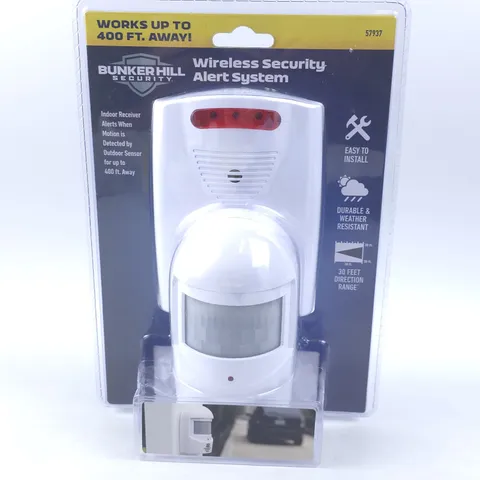 Bunker Hill Security Wireless Alert System 400' Range # 57937 Brand New Sealed