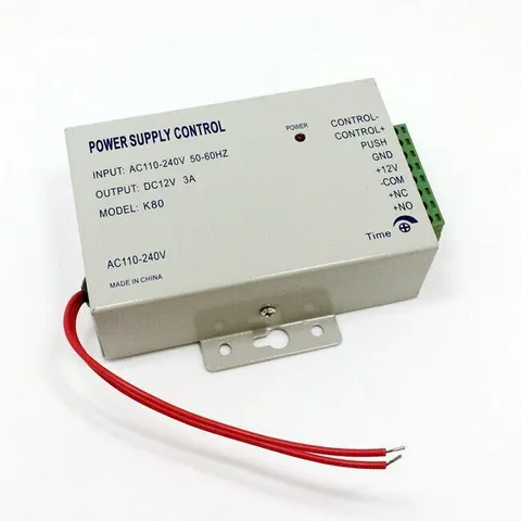 12v Power Supply Door Access Control System RFID EM Control Keypad Access K80