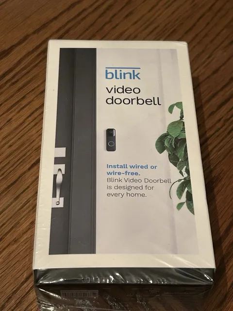 New, Blink Video Doorbell Security Surveillance 