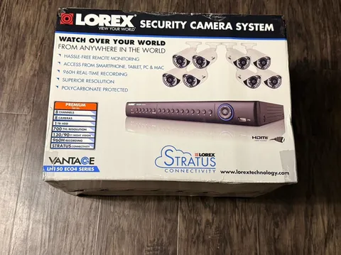 Lorex Full security camera Surveillance system LH1896 8-channel