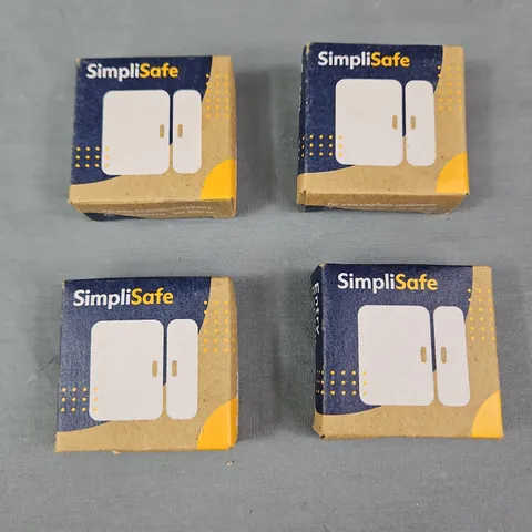 SimpliSafe ES3 Gen 3 Entry Sensor White Door/Window Contact Sensor Set Of 4 New