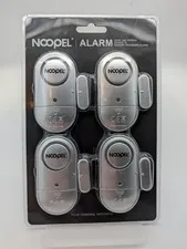 ​Noopel Door and Window Alarm 4-Pack - BRAND NEW SEALED - 120dB Magnetic Sensor
