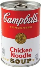 Campbell's Chicken Noodle Decoy Can Secret Safe Hidden Stash Jar NEW Hide Cash +