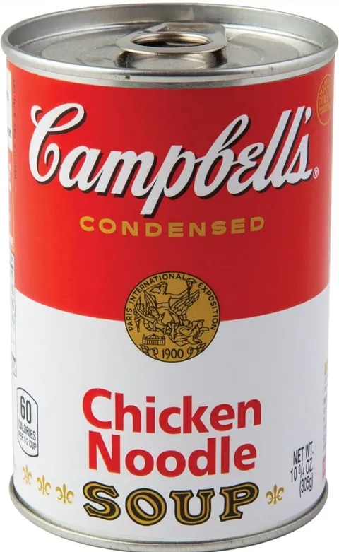 Campbell's Chicken Noodle Decoy Can Secret Safe Hidden Stash Jar NEW Hide Cash +