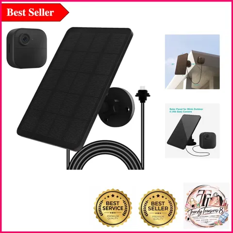 High-Efficiency Solar Panel for Blink Outdoor Cameras