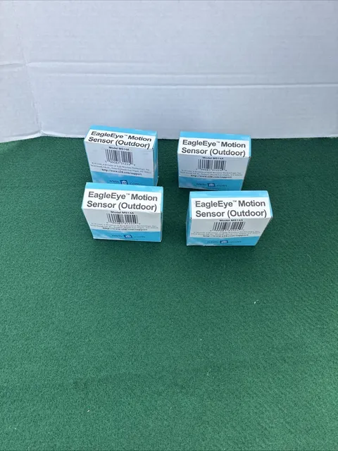 Lot Of 4 X10  Eagle Eye  Motion Sensor (Outdoor) Model MS14A