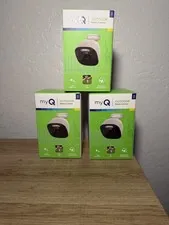 myQ Outdoor Battery Camera 3-Pack 2K Wi-Fi Color Night Vision NEW