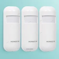 HOMSECUR Wireless PIR Motion Detector Human Body Infrared 433MHz Home Security