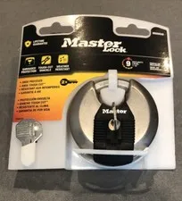 Master Lock M50XKAD Heavy Duty Padlock Lifetime Guarantee 2 Keys