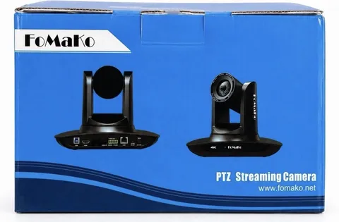 FoMaKo K20UH 4K HDMI PTZ Camera AI Auto-Tracking 20x Optical Zoom – Brand New