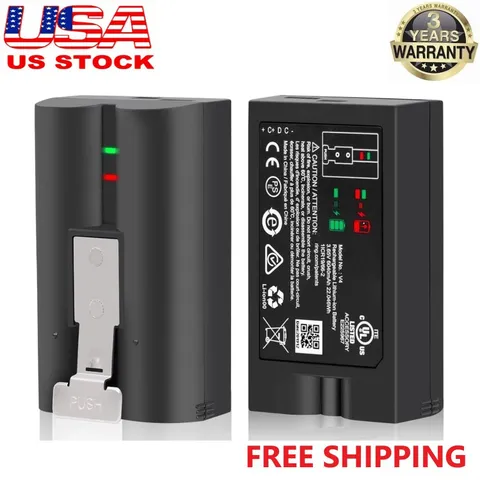 2 Pack Ring V4 Battery for Ring camera Doorbell Solar Floodligh 2/3/4/3 plus NEW