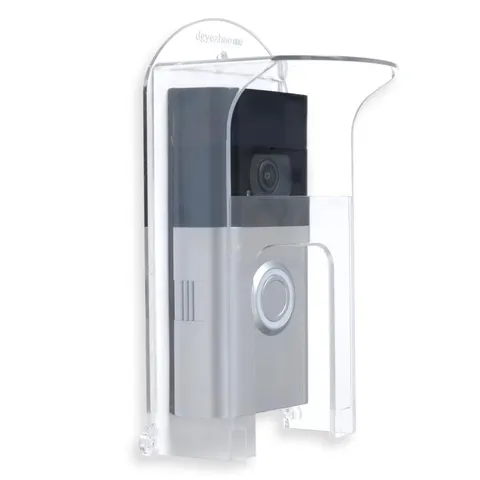 Transparent Plastic Doorbell Rain Cover , All Models Waterproof Protector Shi...