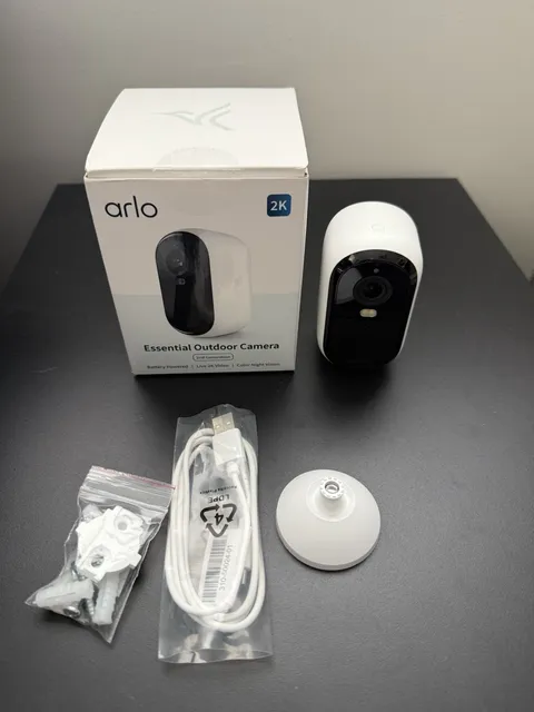 Arlo Essential (2nd Generation) VMC3050 2K Outdoor Camera