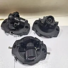 Lot of 3 Axis Communications 216FD IP POE Network Security Cameras