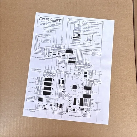 Parabit ACS-1EUL Controller Kit Access Controller, MPN 200-20053-MMR-F