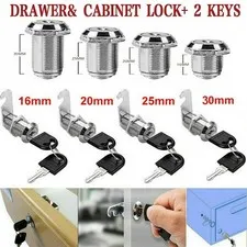Fashion Mailbox Lock Lock Cam-Lock 25 Wardrobe 30mm Elements Keyed Door