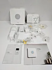 Ring Alarm Base Station Home Security Kit Hub, Cables, Power Supply & Keypad 