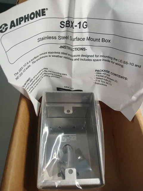 NEW Aiphone SBX-1G Surface Mount