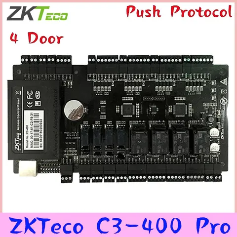 ZKTeco C3-400 Pro 4 Doors Board Access Control System IP-based Push Protocol