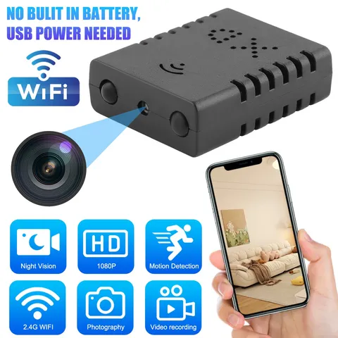 1080P HD Wifi Mini Camera Micro Home Smart Security Camcorder Night Vision Cam