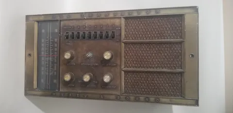 UNTESTED Vintage All Transistor Music And Sound Home Intercom Model 20D