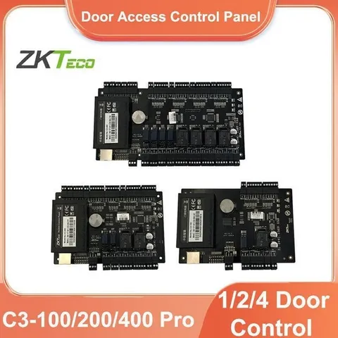 ZKTeco C3-100/200/400 Pro Network TCP IP Wiegand Door Access Control Panel Board