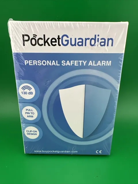 POCKET GUARDIAN PERSONAL SAFETY ALARM Safety Device 130bd Pull Pin  NEW