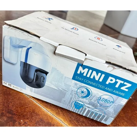 SUNBA 305-D4X PoE Mini PTZ Security Camera 1080P 4X Zoom H.265 NEW