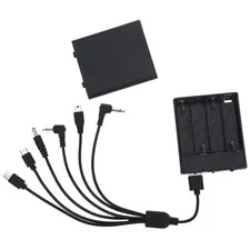 External Power with 6 Connector, Universal Safe External Power , 4 AA 6V Batt...