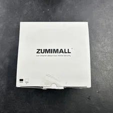 ZUMIMALL Wireless Outdoor Security Camera 2K Color Night Vision 360°PTZ New
