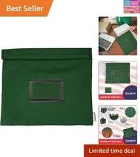 Fire Resistant Document Bag, 14" x 11", Water Repellent, Safe Storage Pouch, ...