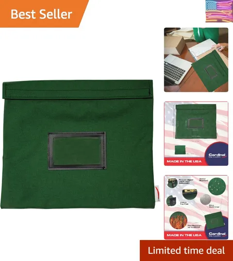 Fire Resistant Document Bag, 14" x 11", Water Repellent, Safe Storage Pouch, ...