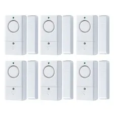Door Alarm for Doors When Opening, 120DB Window Alarm, White