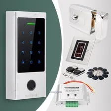 HOMSECUR IP66 APP WIFI RFID Access Control Set Electric rim lock