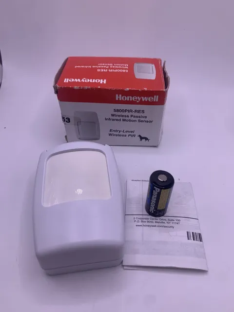 Honeywell 5800PIR-RES Wireless Passive Infrared Motion Sensor, 11m x 12m Range