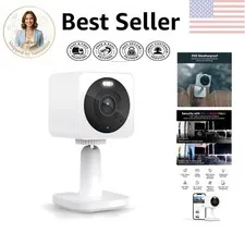 Smart Home Ready 1080p Wi-Fi Camera with Free Local Storage & Night Color Vision