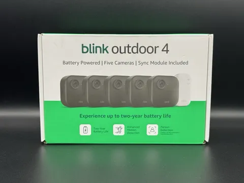 Blink Outdoor 4 Wireless HD Smart 1080p Security Camera - 5 Camera System - New