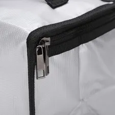 Fireproof Battery Safe Bag Explosion Proof Storage For Home Use Silver