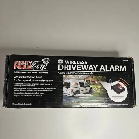 Mighty Mule FM231 Wireless Driveway Alarm Vehicle Detection Alert System 400ft