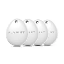 Air Tracker Tags-4 Pack for Apple Find My (iOS Only), Official MFi ... Fast Ship