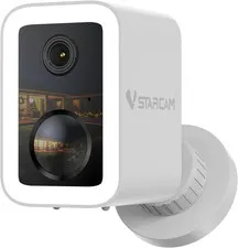 2K Security Cameras Wireless Outdoor, No-Drill Magnetic & Adhesive Mount, Free C