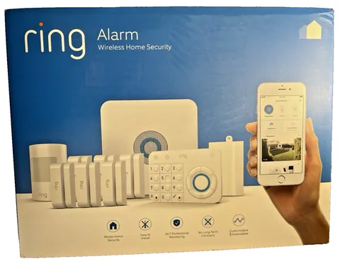 Ring Alarm Wireless Home Security Kit, Base Station, Keypad, Sensors, Wi-Fi,LTE