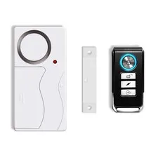 KCMYTONER 1 Set Wireless Anti-Theft Remote Control Door and Window White