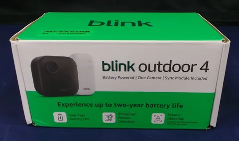 Blink Outdoor 4 Battery Powered Camera w/ Sync Module BRAND NEW