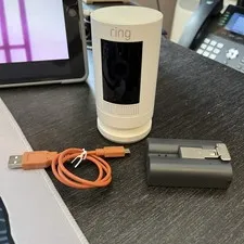 Ring Stick Up Cam Battery HD Security Camera (3rd Generation) with two-way talk