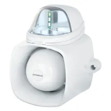 Seco-Larm Enforcer SH-816S-SMQ/C 4-in-1 Multi-Purpose Siren/Strobe ( Clear  )