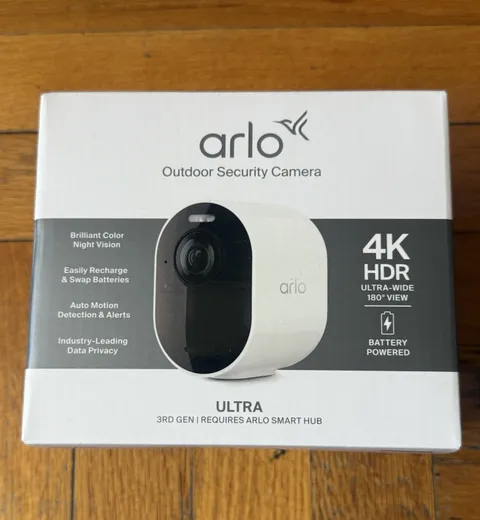 Arlo Ultra Add-On Security Camera 4K HDR (3rd Gen, 2025 Release) Wireless, 1 Cam