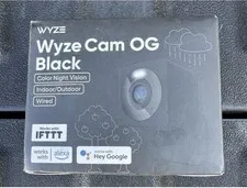 WYZE CAM OG 1080p WI-FI SMART HOME SECURITY CAMERA. BLACK EDITION. SEALED