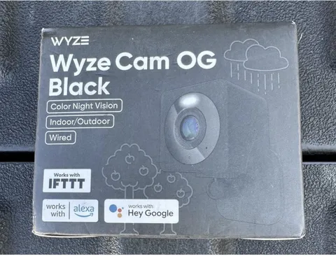 WYZE CAM OG 1080p WI-FI SMART HOME SECURITY CAMERA. BLACK EDITION. SEALED