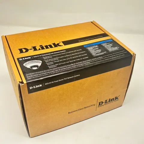 D-LINK DCS-6110 Fixed Dome PoE Network Camera